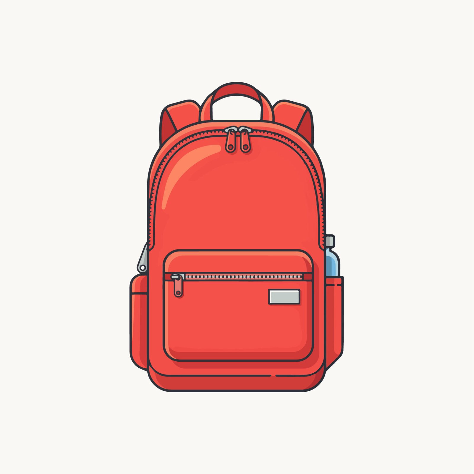bright-red-school-backpack-vector-illustration