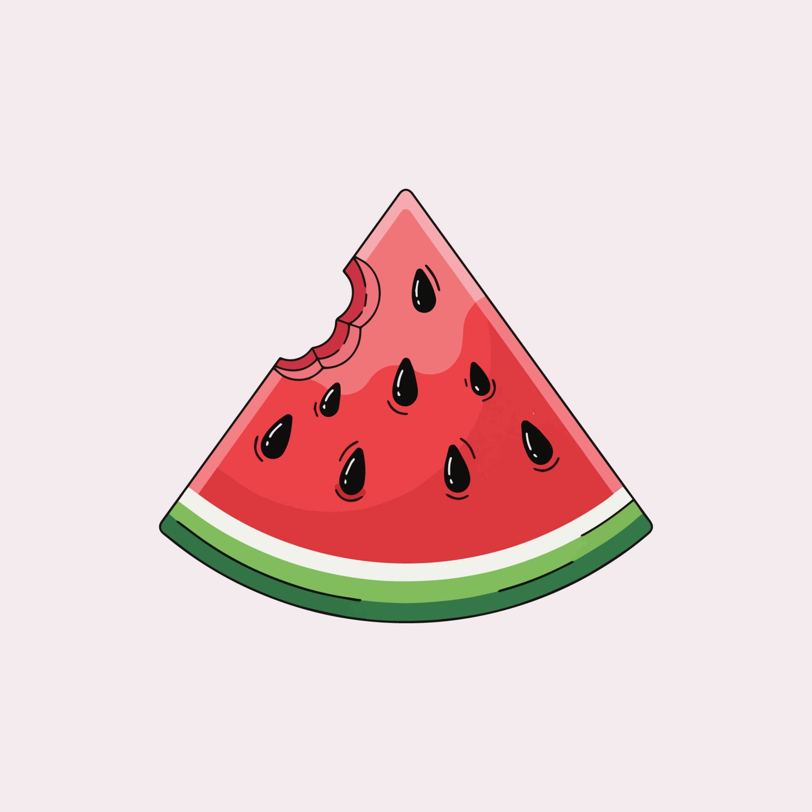 cute-cartoon-bitten-watermelon-slice-with-black-outlines-vector