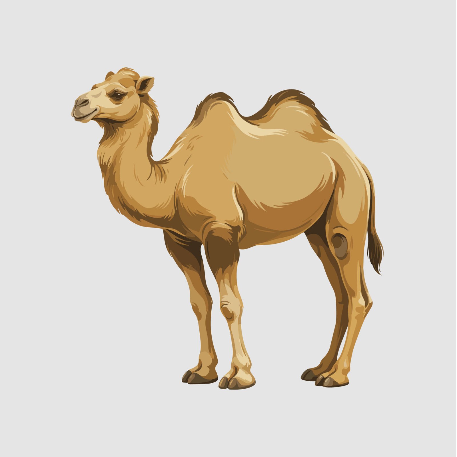 two-humped-bactrian-camel-vector-graphic-isolated-on-light-background