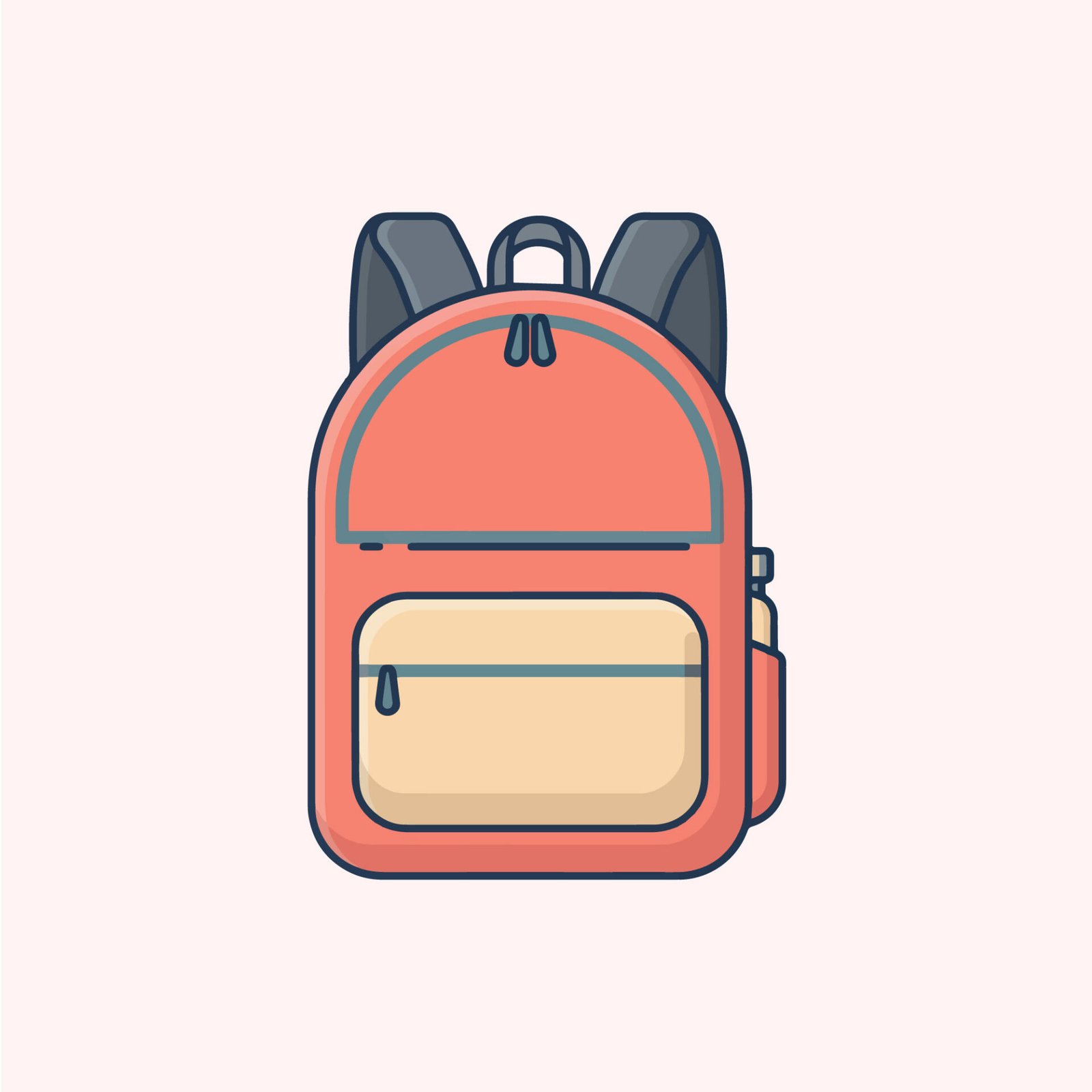 pink-and-cream-school-backpack-vector-illustration
