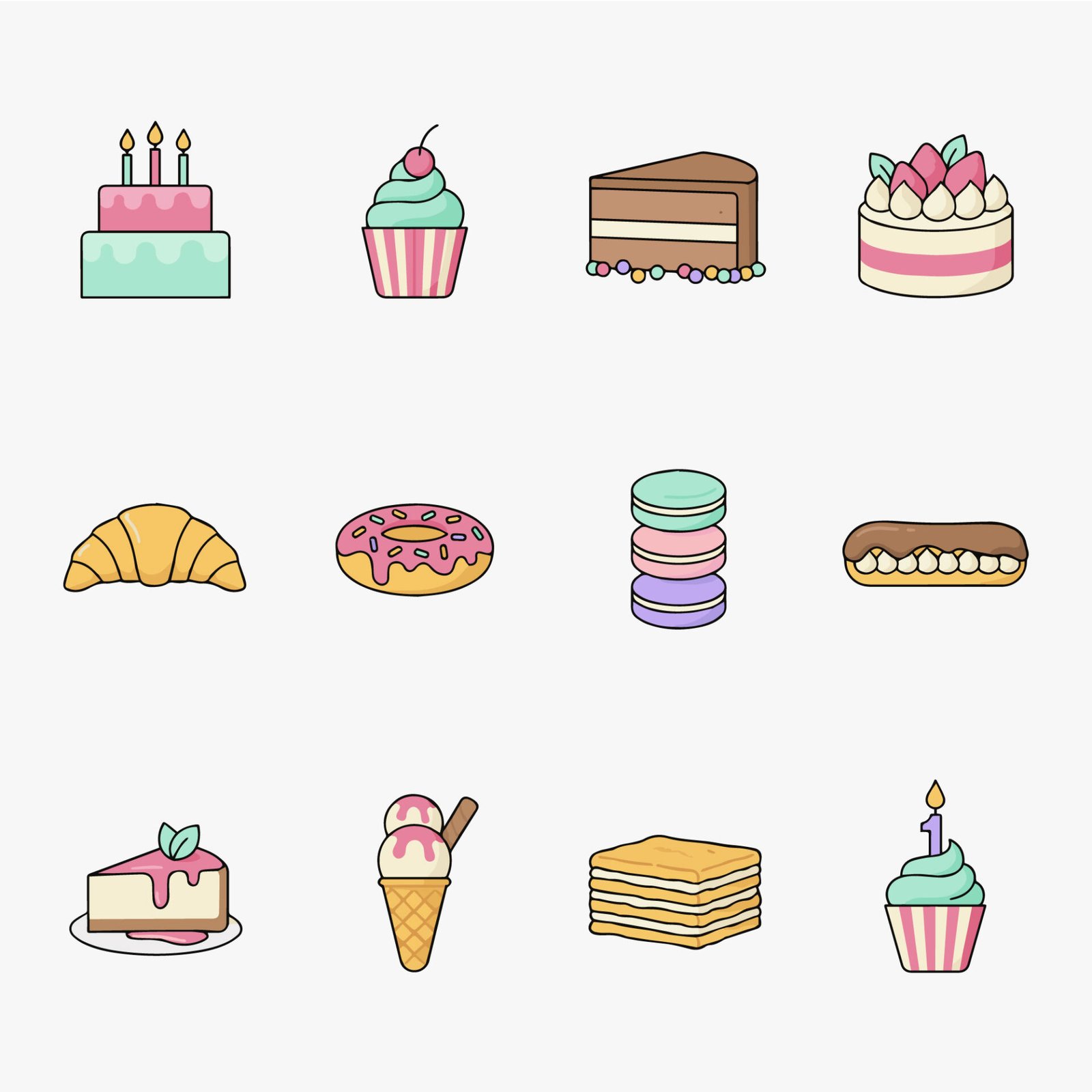 sweet-bakery-desserts-set-vector-illustration