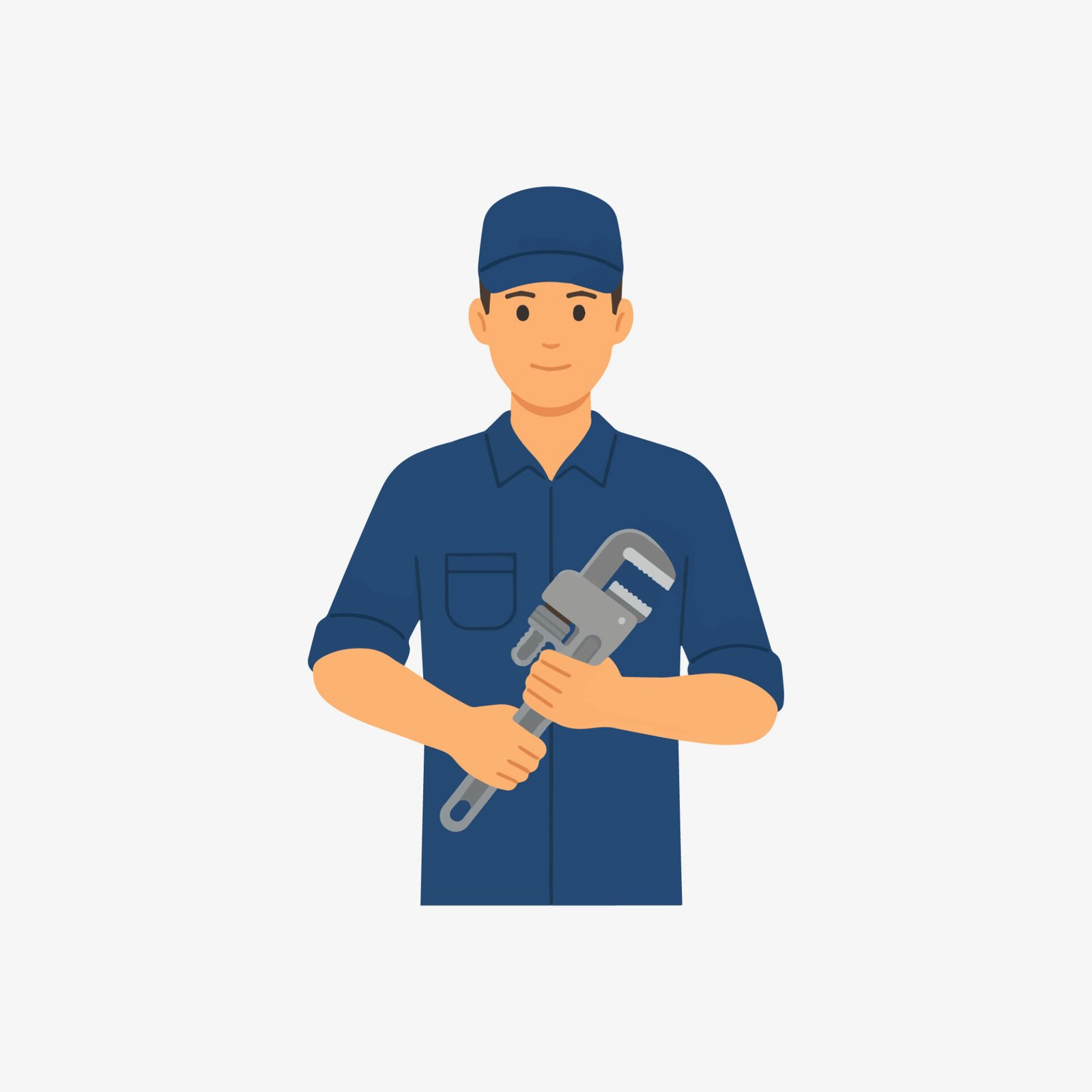 flat-service-technician-character-clipart